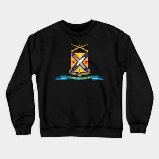 2nd Infantry Regiment  w Br - Ribbon Crewneck Sweatshirt